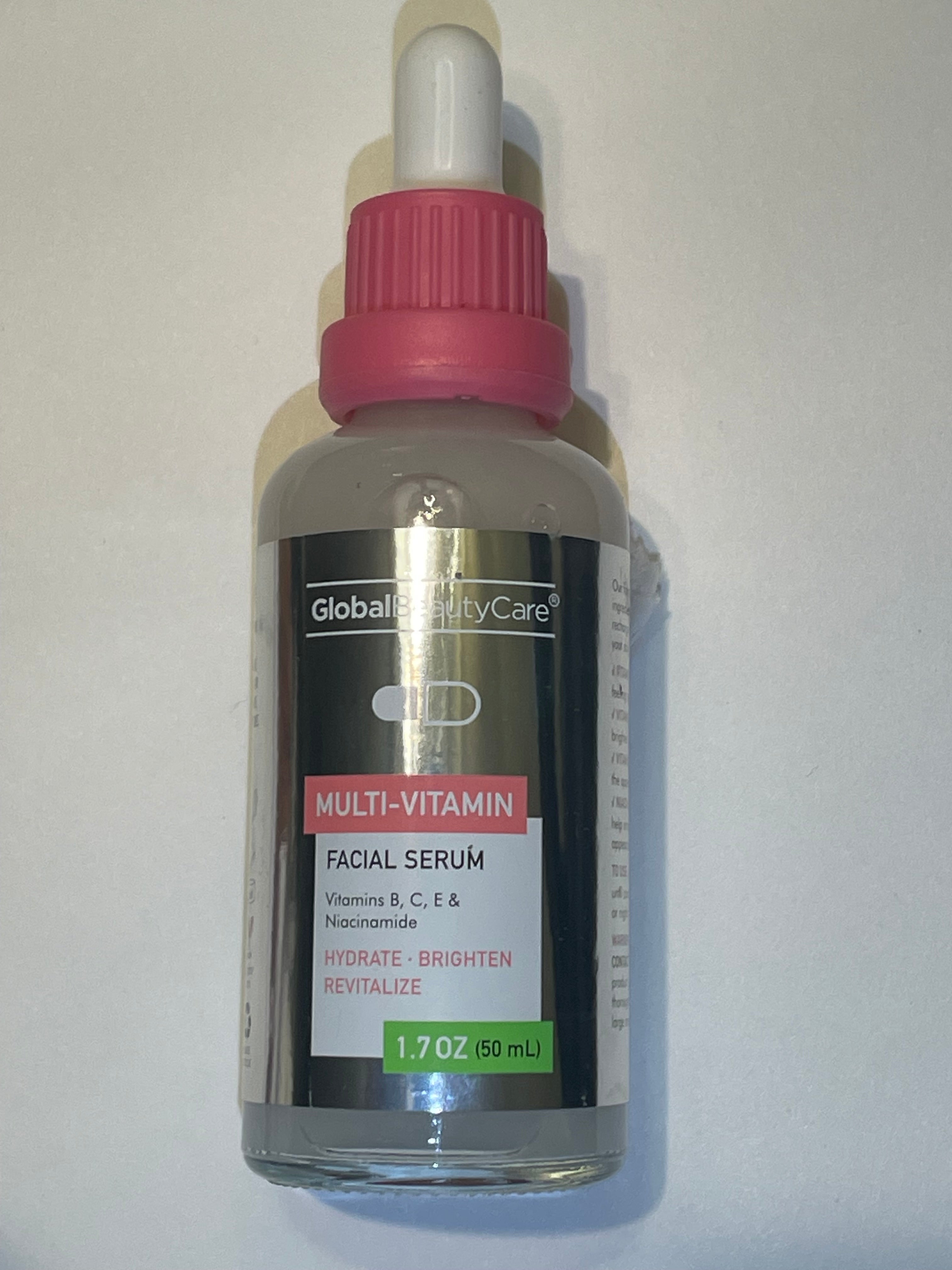 Hydrate , Brighten , and Revitalize multi-vitamin Facial Serum